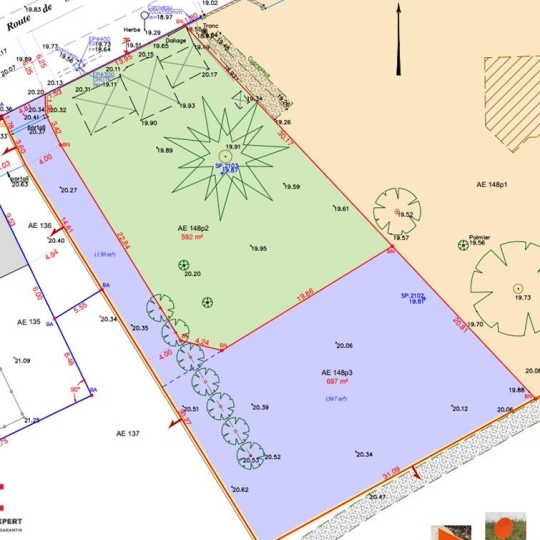  Cote & Sables Immobilier : Terrain | SAINTE-FOY (85150) | 0 m2 | 100 000 € 