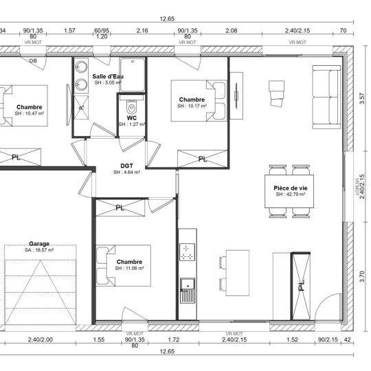  Cote & Sables Immobilier : Ground | L'ILE-D'OLONNE (85340) | 0 m2 | 129 000 € 