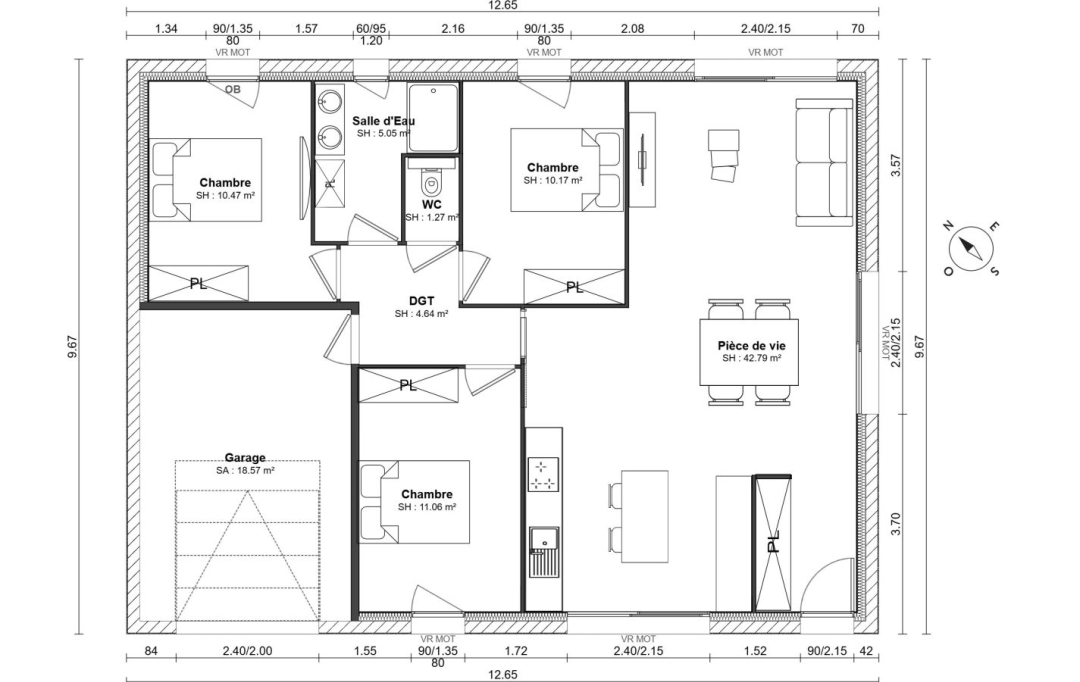 Cote & Sables Immobilier : Ground | L'ILE-D'OLONNE (85340) | 0 m2 | 129 000 € 